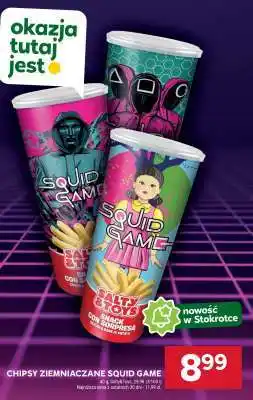 Stokrotka Market Chipsy ziemniaczane Squid Game oferta