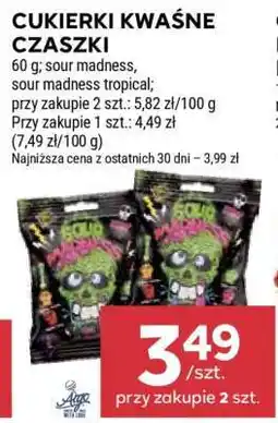 Stokrotka Market Cukierki Kwaśne Czaszki oferta