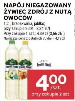 Stokrotka Market Napój niegazowany Żywiec Zdrój z nutą owoców oferta
