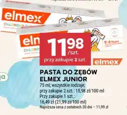 Stokrotka Market Pasta do zębów Elmex Junior oferta