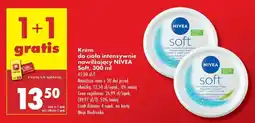 Biedronka Krem do ciała intensywnie nawilżający NIVEA Soft 300 ml oferta