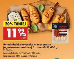 Biedronka Polędwiczki z kurczaka w marynacie jogurtowo morelowej Czas na Grill 400 g oferta