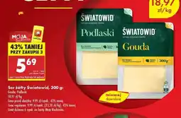 Biedronka Ser żółty Światowid, 300 g oferta