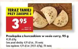 Biedronka Przekąska z kurczakiem w sosie curry 95 g oferta
