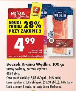 Biedronka Boczek Kraina Wędlin , 100 g : oferta