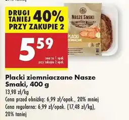 Biedronka Placki ziemniaczane Nasze Smaki, 400 g oferta