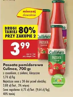 Biedronka Passata pomidorowa Culineo, 700 g oferta