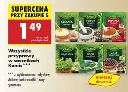 Biedronka Wszystkie przyprawy w saszetkach Kamis oferta