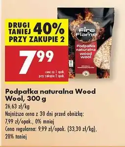 Biedronka Podpałka naturalna Wood Wool, 300 g oferta