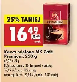 Biedronka Kawa mielona MK Café Premium 250 g oferta