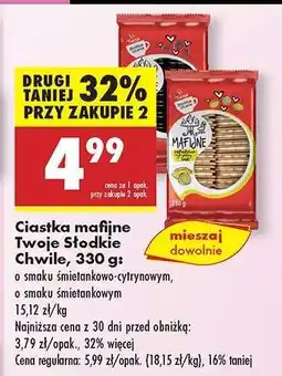 Biedronka Ciastka mafinje Twoje Słodkie Chwile, 330 g oferta