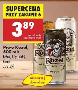 Biedronka Piwo Kozel, 500 ml oferta
