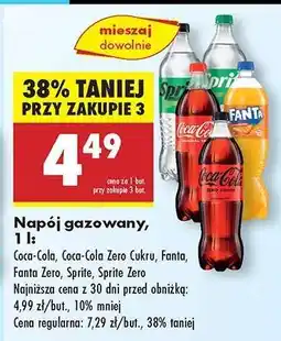 Biedronka Napój gazowany, 1 l oferta