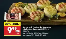 Biedronka Ser na grill Tomino del Boscaiolo z bekonem Czas na Grill, 195 g oferta