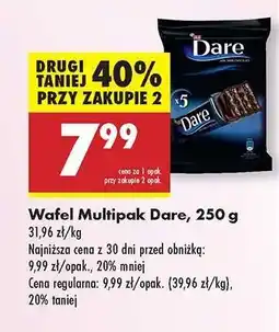 Biedronka Wafel Multipak Dare, 250 g oferta