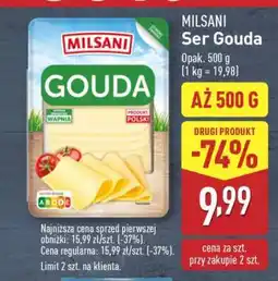 ALDI MILSANI Ser Gouda oferta