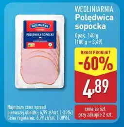 ALDI WĘDLINIARNIA Polędwica sopocka oferta