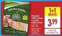ALDI Parówki 100% mięsa z szynki wieprzowej oferta