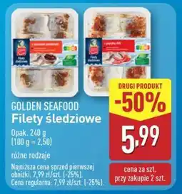 ALDI GOLDEN SEAFOOD Filety śledziowe oferta