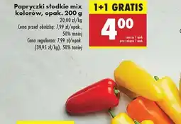 Biedronka Papryczki słodkie mix kolorów, opak. 200 g oferta