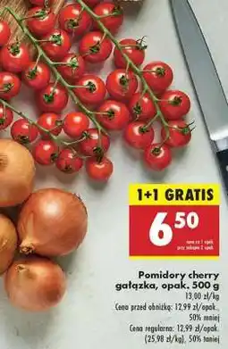 Biedronka Pomidory cherry gałązka opak 500 g oferta