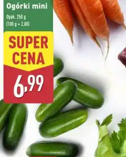 ALDI Ogórki mini oferta