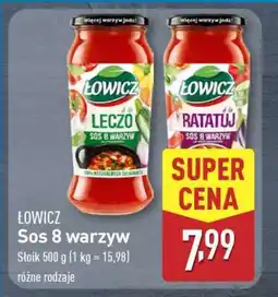 ALDI ŁOWICZ Sos 8 warzyw oferta
