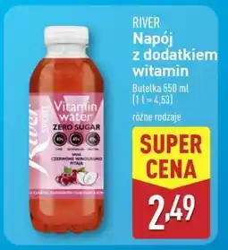 ALDI RIVER Napój z dodatkiem witamin oferta