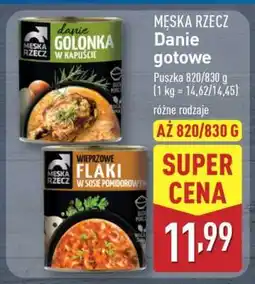ALDI MĘSKA RZECZ Danie gotowe oferta