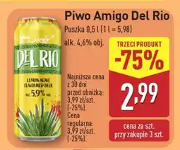 ALDI Piwo Amigo Del Rio oferta
