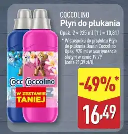 ALDI COCCOLINO Płyn do płukania oferta