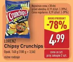 ALDI Lorenz Chipsy Crunchips oferta