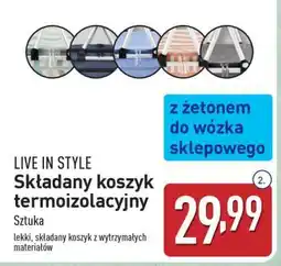 ALDI Składany koszyk termoizolacyjny oferta