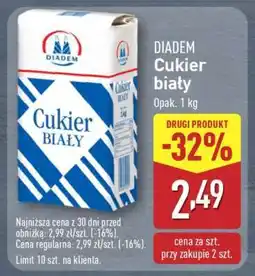 ALDI DIADEM Cukier biały oferta