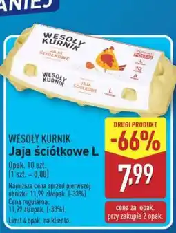 ALDI WESOŁY KURNIK Jaja ściółkowe L oferta