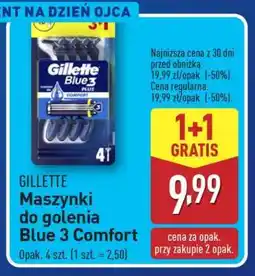 ALDI GILLETTE Maszynki do golenia Blue 3 Comfort oferta