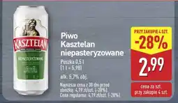 ALDI Piwo Kasztelan Niepasteryzowane oferta