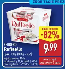 ALDI FERRERO Raffaello oferta