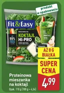 ALDI Fit & Easy Proteinowa mieszanka na koktajl oferta