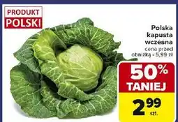 Carrefour Kapusta młoda polska oferta