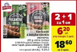 Carrefour Kiełbaski z indyka pikantne Indykpol oferta