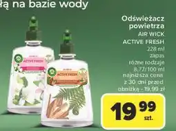 Carrefour Odświeżacz powietrza drzewo sandałowe Air Wick Active Fresh oferta
