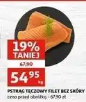 Auchan Pstrąg tęczowy filet bez skóry oferta