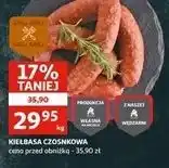 Auchan Kiełbasa czosnkowa oferta