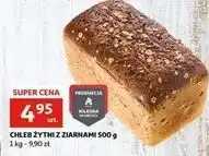 Auchan Chleb żytni z ziarnem oferta