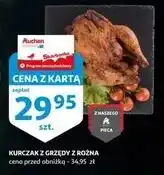 Auchan Kurczak z grzędy rożna Z Naszego Pieca Auchan oferta