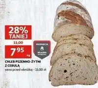 Auchan Chleb pszenno-żytni z cebulą Auchan oferta