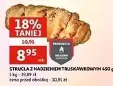 Auchan Strucla truskawkowa oferta