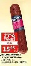 Auchan Kiełbasa żywiecka Krakus Animex oferta