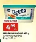 Auchan Margaryna do smarowania z masłem i szczyptą soli Delma Extra Z Masłem I Szczyptą Soli oferta